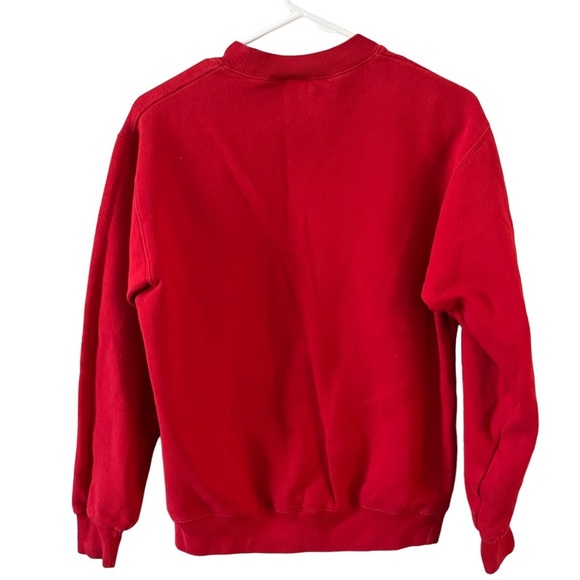 Vintage Walt Disney World Minnie Mouse crewneck red graphic sweatshirt small - Picture 3 of 5